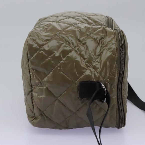 BURBERRY Shoulder Bag Nylon Khaki Auth ti2658